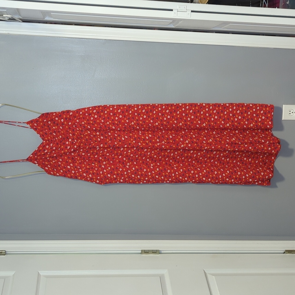 Madewell Ruched Wide Leg Jumpsuit in Prairie Posies - Picture 3 of 15